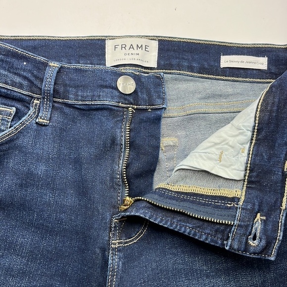Frame Denim Le Skinny de Jeanne Crop Size 28 - Picture 16 of 16